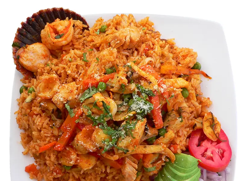 Arroz con mariscos