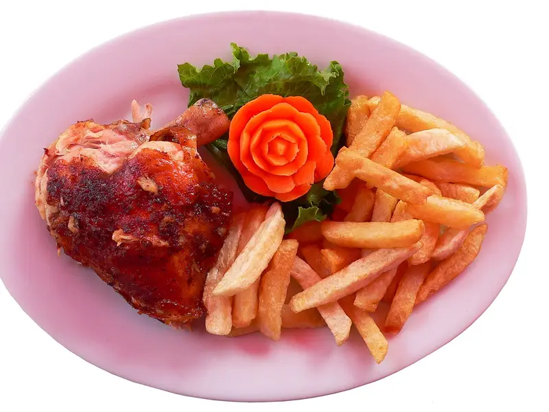 Pollo a la brasa (1/4)